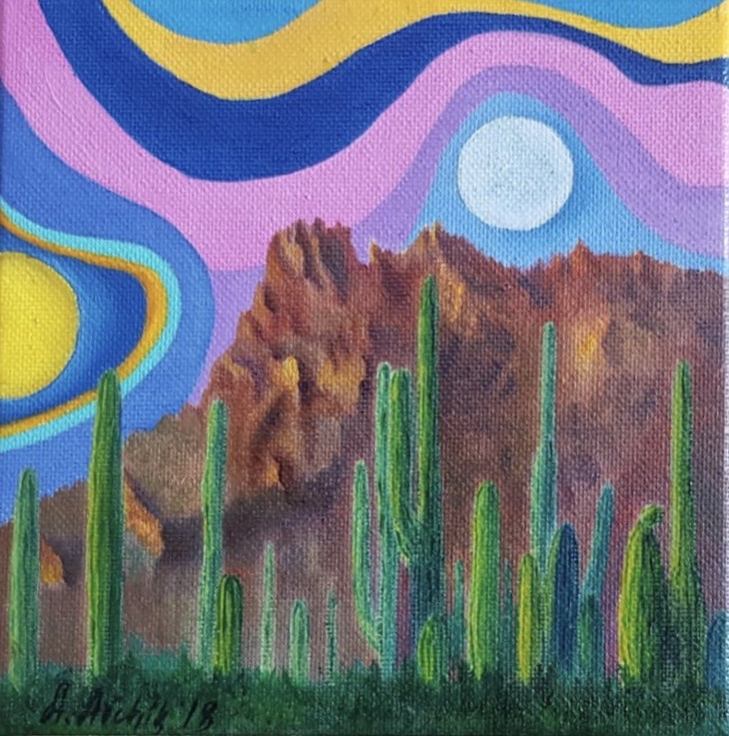 The Teachings of Don Juan (triptych) — panel