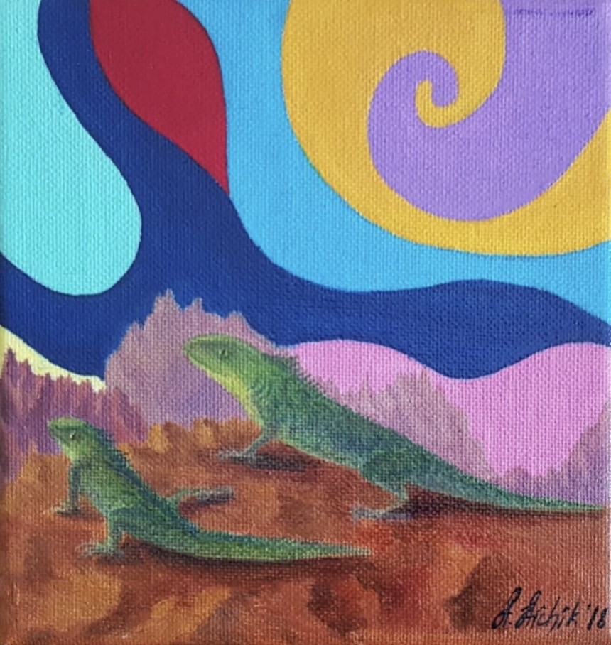 The Teachings of Don Juan (triptych) — panel 3, 2021